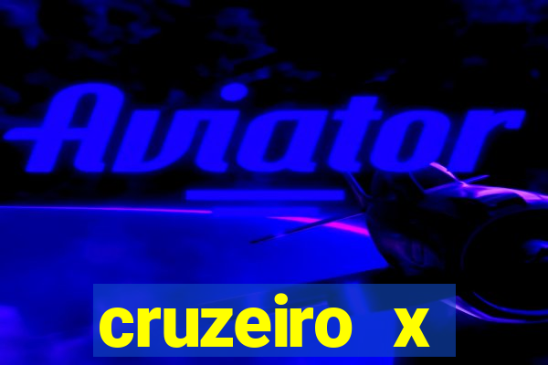 cruzeiro x corinthians primeiro turno